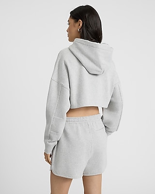 Relaxed Cropped Hoodie