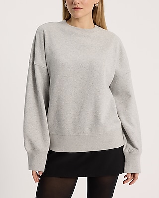 Relaxed Crew Neck Sweatshirt