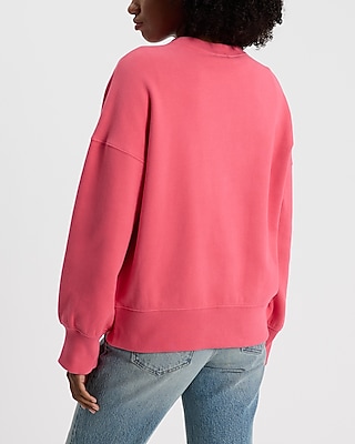 Relaxed Crew Neck Sweatshirt