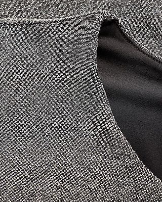 Shine Crew Neck Long Sleeve Cropped Tee