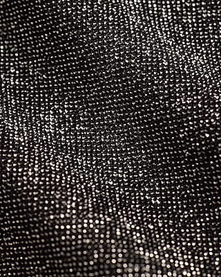 Shine Crew Neck Long Sleeve Cropped Tee