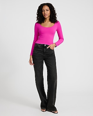 Body Contour High Compression Reversible Scoop Neck Tee - image 2