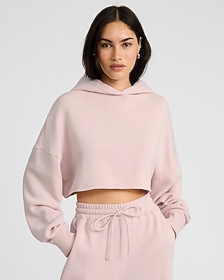 Boxy Cropped Hoodie