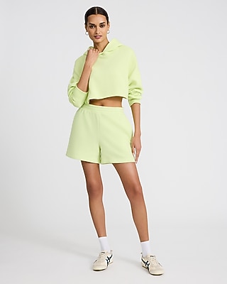 Boxy Cropped Hoodie