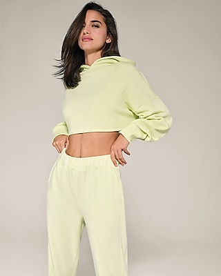 Boxy Cropped Hoodie