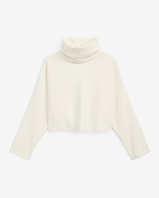 Corduroy Mock Neck Sweatshirt