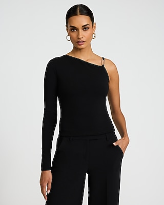 Studio Stretch Crepe V-neck Tie Strap Bow Cami | Express