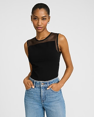 Studio Stretch Crepe V-neck Tie Strap Bow Cami | Express