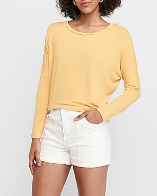 express one shoulder top