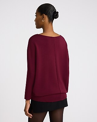 LuxEssentials Crew Neck Long Sleeve Top