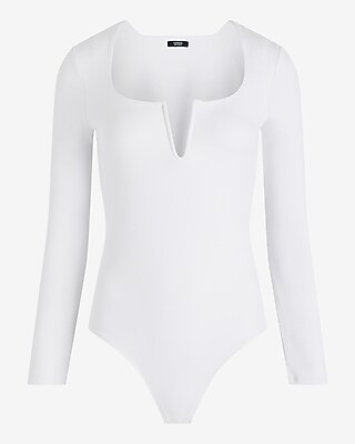 CLANE CONSTRUCTIVE FORM BODY SUIT ホワイト CLANE CONSTRUCTIVE FORM
