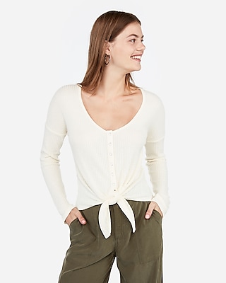 express tie front top