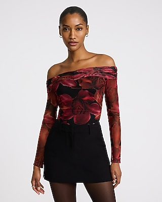 トップス S ruched sculpt body lace Shapewear Strappy Tummy Control Lace Inset Bodysuit – Popilush