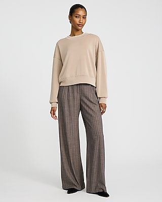 LuxEssentials Long Sleeve Crew Neck Top - image 3