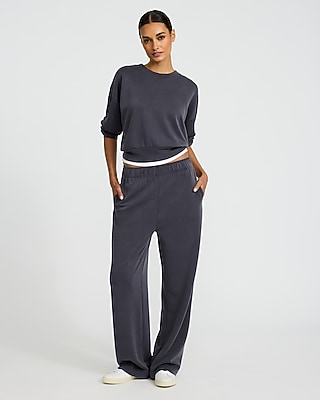 LuxEssentials Long Sleeve Crew Neck Top - image 5