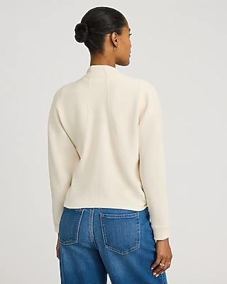 Ribbed Zip Front Jacket