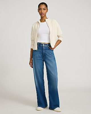 Ribbed Zip Front Jacket