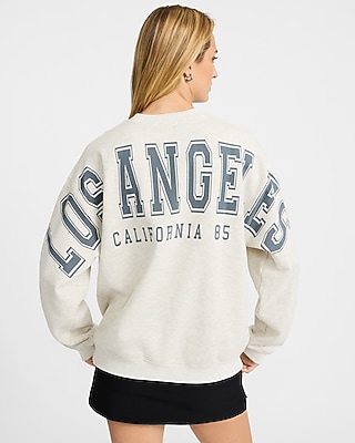 Los Angeles Graphic Crew Neck Sweatshirt | Express