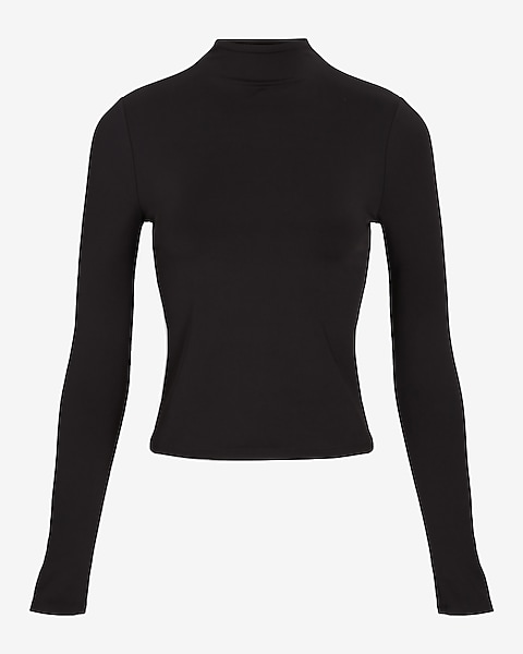Body Contour High Compression Mock Neck Long Sleeve Tee Body Contour High Compression Mock Neck Long Sleeve Tee
