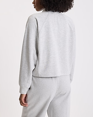 Quarter Zip Boxy Sweatshirt