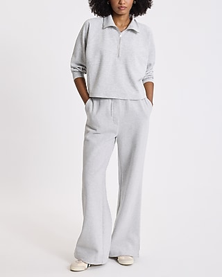 Quarter Zip Boxy Sweatshirt