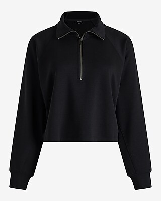 Quarter Zip Boxy Sweatshirt