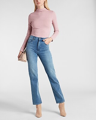 Body Contour Cozy Mock Neck Top