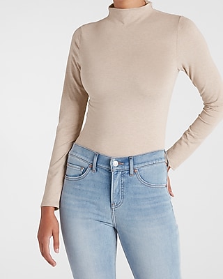 Body Contour Cozy Mock Neck Top