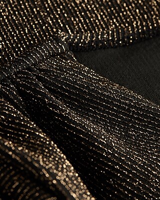 Shine Twist Front Top