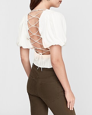express lace up top