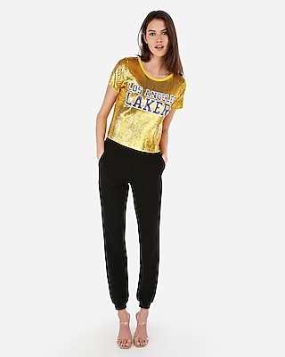 lakers sequin jersey