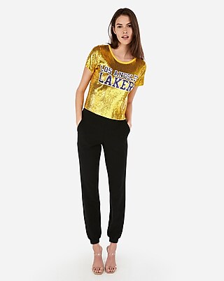 lakers sequin jersey