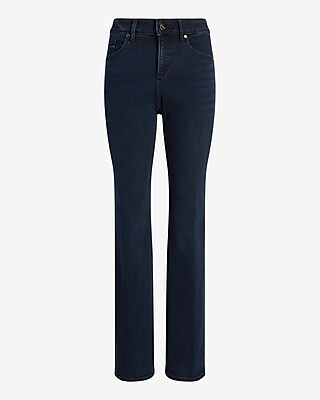 Curvy Mid Rise Dark Wash Bootcut Jeans