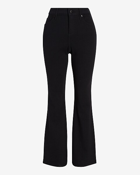 Women's Careewear Wear Bootcut Pants Black - High Rise Bootcut Pants – Moda  Xpress