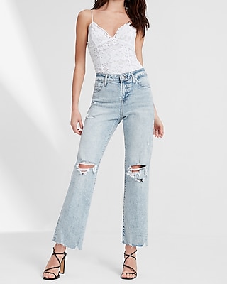 light ripped 90s boyfriend jeans