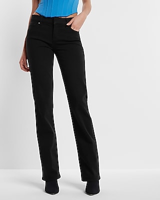 Editor Low Rise Black Bootcut Jeans