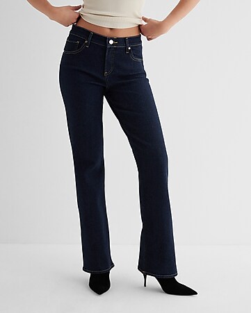 BE STYLED - Bootcut Jeans Low Waist Hüftjeans Hose Retro