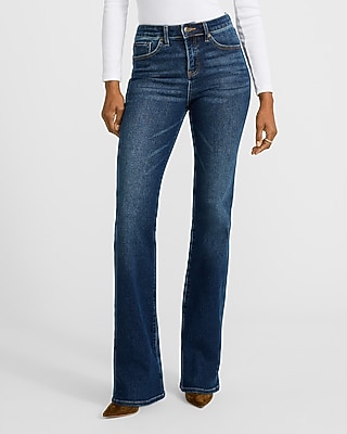 Mid Rise Medium Wash Bootcut Jeans