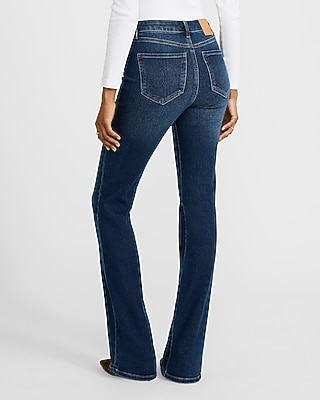 Mid Rise Medium Wash Bootcut Jeans