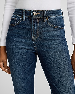 Mid Rise Medium Wash Bootcut Jeans