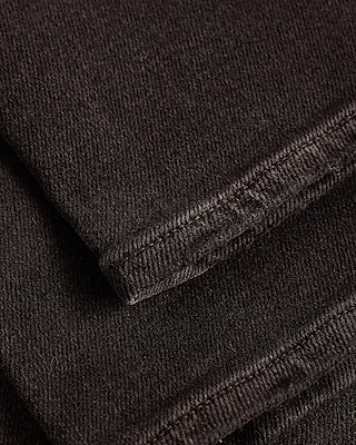 Mid Rise Black Wash Bootcut Jeans