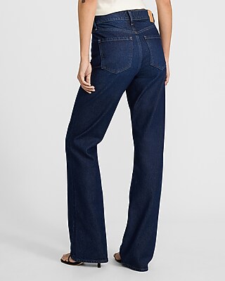 High Waisted Dark Wash '90s Bootcut Jeans - image 3