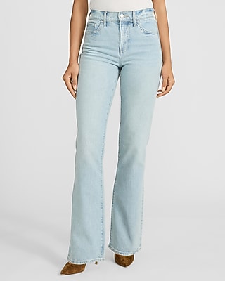 High Waisted Light Wash '90s Bootcut Jeans