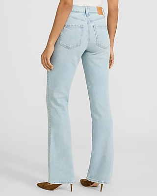 High Waisted Light Wash '90s Bootcut Jeans