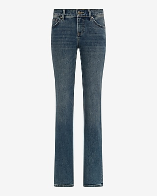 Low Rise Dark Wash Bootcut Jeans