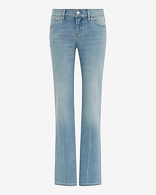 Low Rise Light Wash Bootcut Jeans