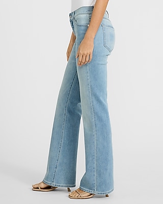 Low Rise Light Wash Bootcut Jeans
