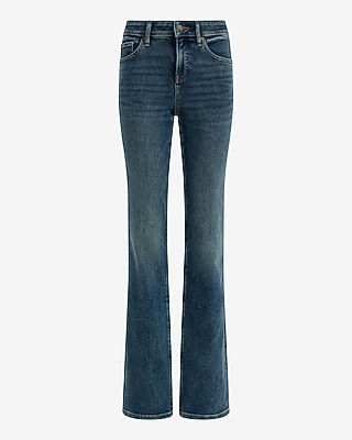 Mid Rise Dark Wash Bootcut Jeans