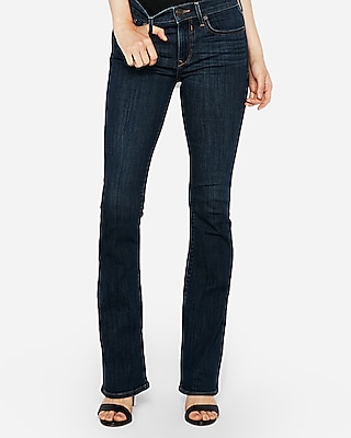 dark wash bootcut jeans