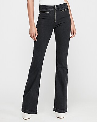 express black high waisted jeans